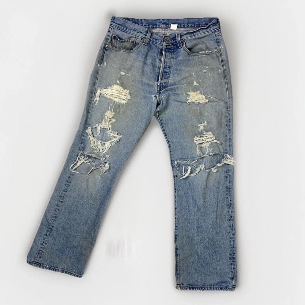 Levi's Women’s Jeans 32 High Rise Distressed Blue